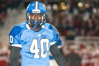 Demopolis defensive end Tyler Merriweather committed to Georgia Tech this past weekend.