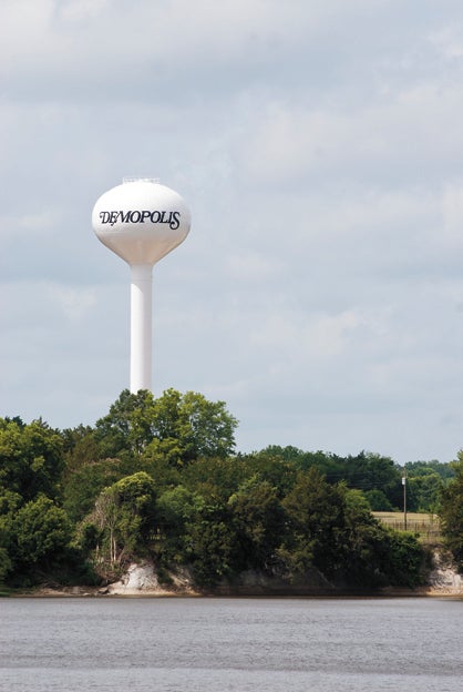 The new water tower should be in operation by Sept. 1.
