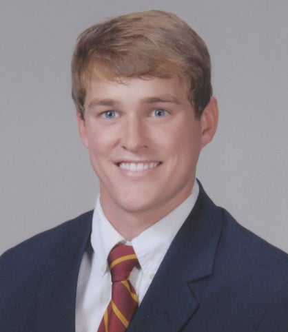 Logan Culpepper Holley received two awards at a recent engineering banquet at the University of Alabama.