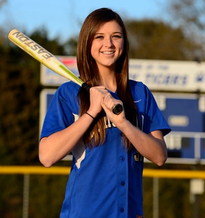 Demopolis sophomore Abbey Latham has verbally committed to play softball at Ole Miss.
