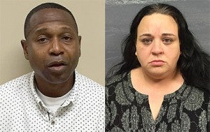 Melvin Todd Hathorn and Brandi Leigh Hathorn were each arrested on charges related to identity theft after a tip from a local church.