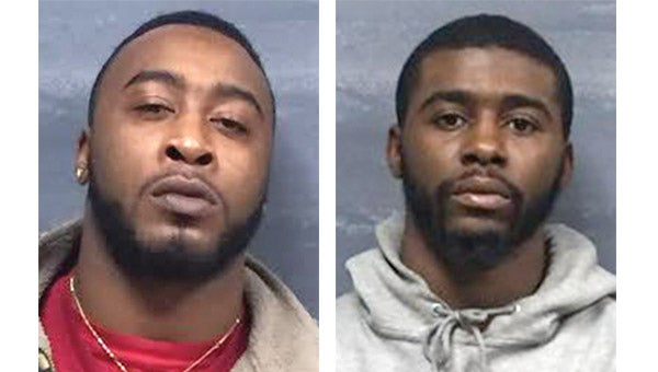 Shantrell Dremeke Braxton, left, and Mickell DeMarcus Jowers have been arrested and charged in connection with a 2015 armed robbery at Marvin's in Demopolis, according to the Demopolis Police Department.